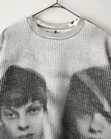 Twin face アーダーエラー ツインフェイス Tシャツ グレー L メンズ レディース