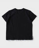 トリコ コム デ ギャルソン 2009年製 フリルドッキング Tシャツ Sサイズ ブラック レディース