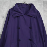 ミー イッセイミヤケ アーカイブ ナイロン トレンチコート レディース パープル
