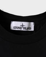 ストーン アイランド ロゴ Tシャツ ブラック S メンズ レディース