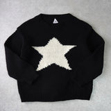 THRIFTY LOOK STAR HAND KNIT スリフティールック スター ハンドニット ブラック