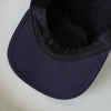 Maison Kitsune logo embroidered cap in navy