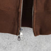 アベイシングエイプ (B)APE SOUNDS LOGO ZIP HOODIE プリント パーカー ブラウン