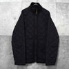 ラルフローレン ハイネック キルティングジャケット ブラック