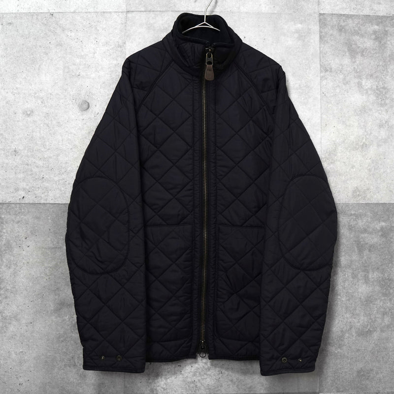 ラルフローレン ハイネック キルティングジャケット ブラック