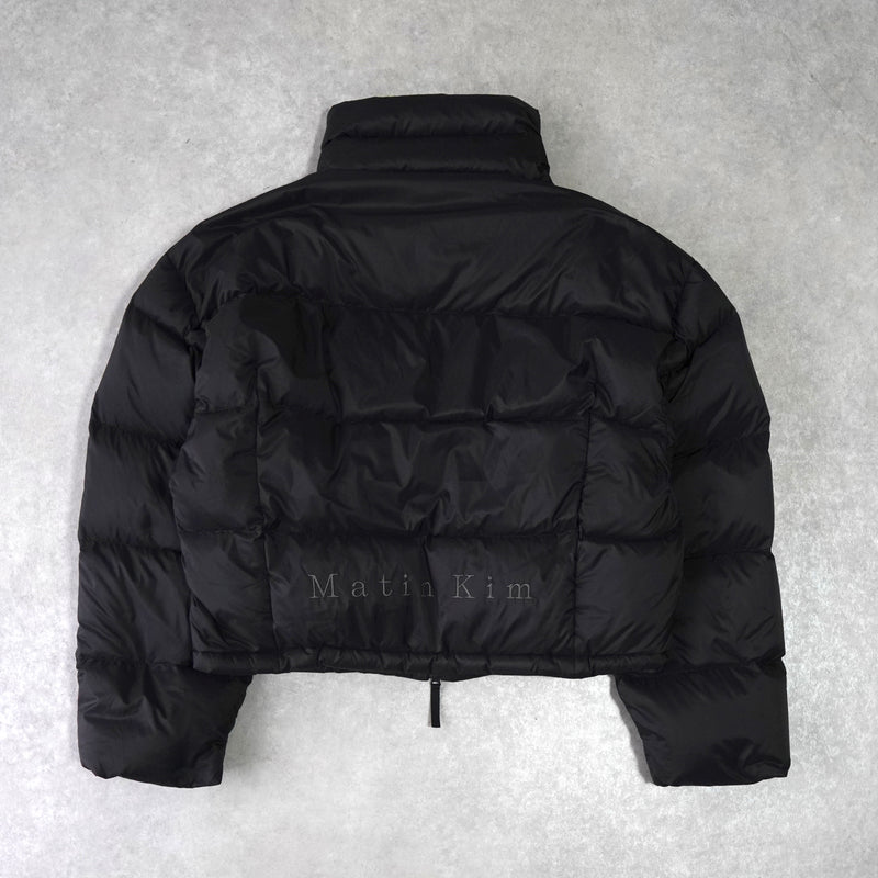 マーティンキム  ロゴ ダウンジャケット ブラック