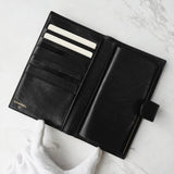 シャネル 7桁8番台 ココマーク キャビアスキン スナップボタン 二つ折り財布 ブラック ギャランティーカード付き - NEWSED