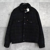 リーバイス チェック柄 ボア裏地 ウールジャケット ブラック / グリーン タグ付き未使用品