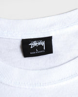 ステューシー 長袖Tシャツ ロンT ホワイト L メンズ