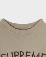 Capital S/S Top シュプリーム ロゴ Tシャツ ベージュ Lサイズ メンズ