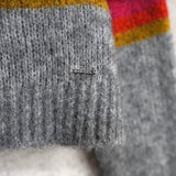 Rainbow Stripe Alpaca Sweater