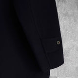 バーバリー ヴィンテージ カシミヤ混紡 ウールコート ブラック