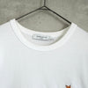 メゾン キツネ チラックスフォックス Tシャツ ホワイト