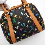 ルイ ヴィトン モノグラムマルチカラー プリシラ ノワール  ハンドバッグ ブラック M40097