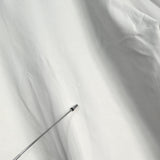 イヴサンローラン リバーシブル YSLロゴ ブルゾンホワイト / ブラック