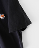 メゾン キツネ フォックスヘッド Tシャツ ブラック L メンズ レディース