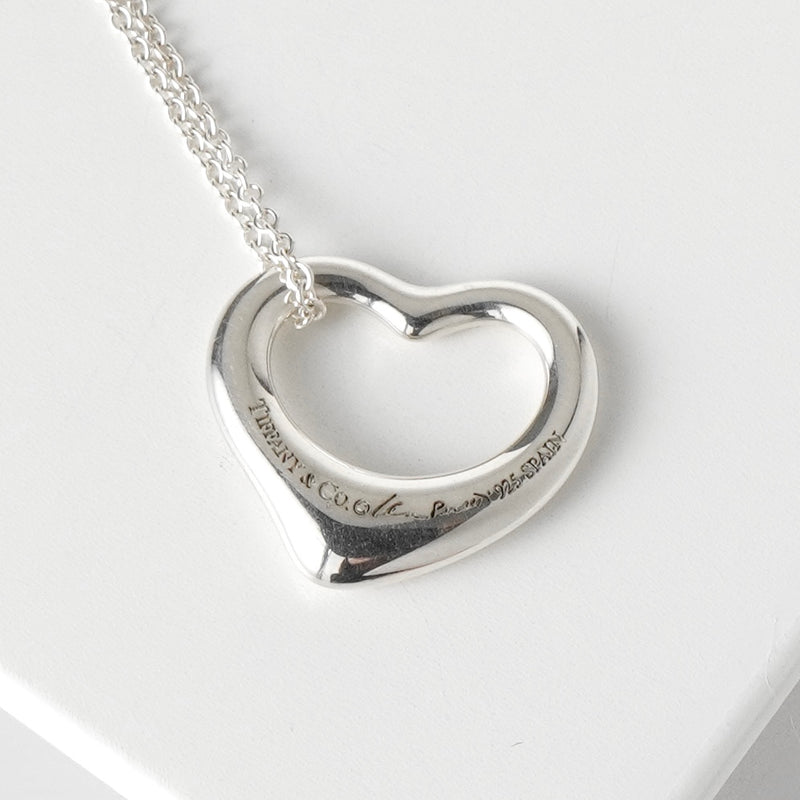 ティファニー オープンハート ネックレス シルバー925