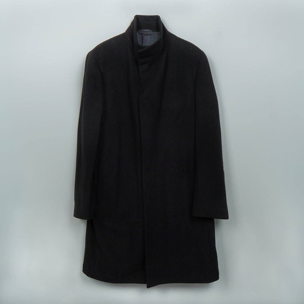 グッチ チェスターコート ウールコート ブラック