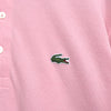 Lacoste Chemise 徽标贴片短袖 Polo 衫（浅粉色）