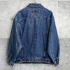 バレンティノ ジーンズ ヴィンテージ Vロゴ ボタン 刺繍 デニムジャケット ブルー