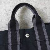 エルメス フールトゥPM キャンバス ハンドバッグ ブラック