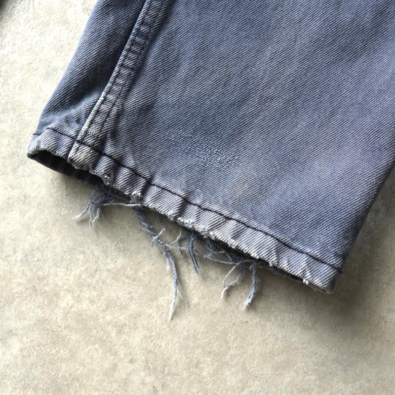 バレンティノ ストレート デニム ブルー