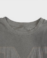エムエムシックス メゾン マルジェラ イニシャルロゴパッチ 異素材切り替え Tシャツ グレージュ レディース