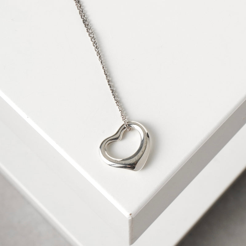 ティファニー オープンハート ネックレス シルバー925