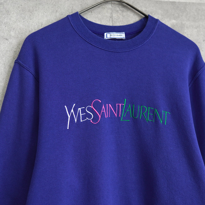 90's｜Logo Embroidery Sweatshirt