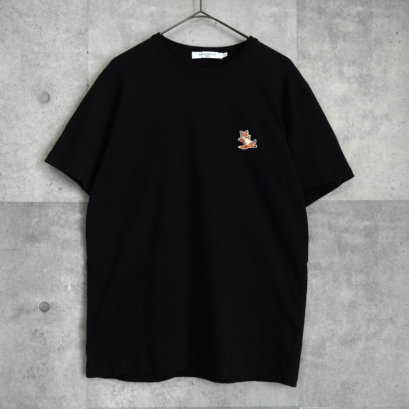 メゾン キツネ チラックスフォックス Tシャツ ブラック
