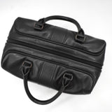 イヴ サンローラン ヴィンテージ YSLロゴ レザー ミニボストンバッグ ハンドバッグ ブラック レディース 箱付き