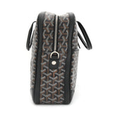 ゴヤール アンバサッドMM PVC/レザー ブリーフケース ビジネスバッグ ブラック メンズ