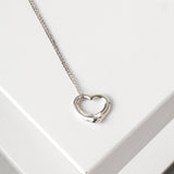 ティファニー オープンハート ネックレス シルバー925