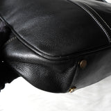 ロエベ アナグラム レザー ビジネスバッグ ハンドバッグ ブラック メンズ