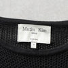 マーティンキム ロゴ メッシュトップス ブラック レディース