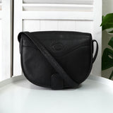 バーバリー ヴィンテージ ロゴ ショルダーバッグ ブラック