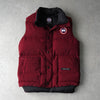 カナダグース ダウンベスト レッド