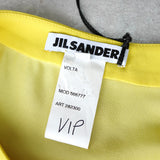 ジルサンダー ノーリーブ トップス レディース イエロー タグ付き未使用品