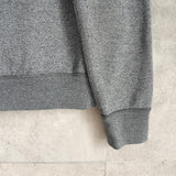 ポロ ラルフローレン スモールポニーロゴ チェック柄 フルジップ パーカー グレー