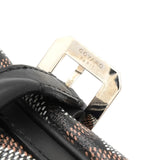 ゴヤール アンバサッドMM PVC/レザー ブリーフケース ビジネスバッグ ブラック メンズ