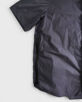 RIP STOP SHIRT サカイ ナイロン 半袖シャツ チャコールグレー サイズ1 メンズ