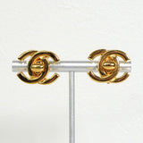 シャネル ココマーク ターンロック イヤリング GP