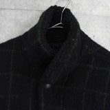 リーバイス チェック柄 ボア裏地 ウールジャケット ブラック / グリーン タグ付き未使用品