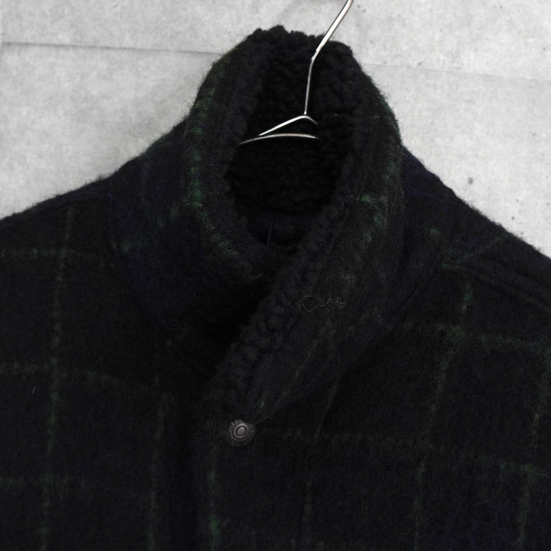 リーバイス チェック柄 ボア裏地 ウールジャケット ブラック / グリーン タグ付き未使用品