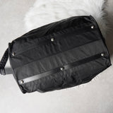 プラダ テスート ポコノ ナイロン / サフィアーノレザー 2way ボストンバッグ ブラック