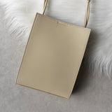 ジルサンダー タングル スモール レザー ショルダーバッグ ベージュ