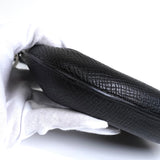 ロエベ ロゴ レザー ミニバッグ アクセサリーポーチ ブラック