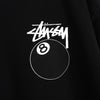 Stüssy 8-Ball Logo 黑色运动衫