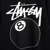Stüssy 8-Ball Logo 黑色运动衫