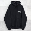 Stussy 8 Ball 印花连帽衫 黑色